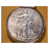 GEM! BU 2012 American Silver Eagle