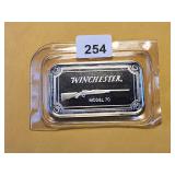 One Troy Ounce .999 Fine Silver Art Bar