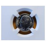 NGC 1955-D Roosevelt Silver Dime in MS63