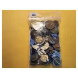 Two Pounds of Mixed World Coins