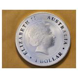GEM! BU 2014 Australia Silver Dollar