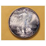 GEM! BU 1993 American Silver Eagle
