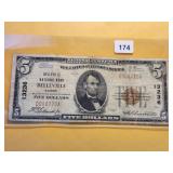 Series 1929 Five Dollar Banknote