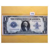AU Series 1923 One Dollar Large Banknote
