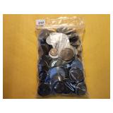 Two Pounds of Mixed World Coins