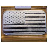 One Troy Ounce .999 Fine Silver Art Bar