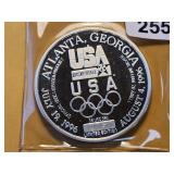 One Troy Ounce .999 Fine Silver Proof Art Round