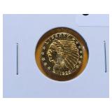 GOLD! Brilliant AU 1926 Indian Head $2.5 Gold