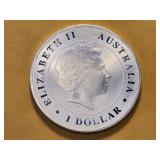 GEM! BU 2014 Australia Silver Dollar
