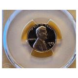 SUPERB GEM! PCGS 1973-S Cent in PR69RD DCAM
