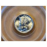 GEM! PCGS 1944-S Mercury Dime in MS66 FB