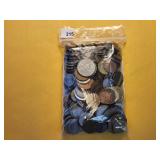 Two Pounds of Mixed World Coins