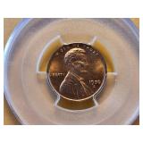 PCGS 1970-S Lincoln Cent in MS64RD
