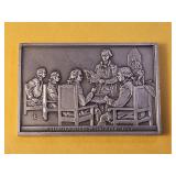 Bill of Rights Adopted Pewter Medal