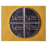 1-Troy Ounce .999 Fine Silver Proof Art Round