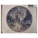 NGC 1990 American Silver Eagle in MS69