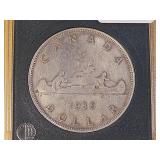 1936 Canadian Silver Dollar