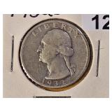 Semi-Key Date 1932-S Washington Silver 25c