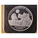 1-Troy Ounce .999 Fine Silver Proof Art Round