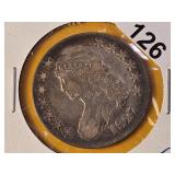 1827 Capped Bust Silver Half Dollar