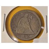 WOW! 1875-S Seated Liberty Silver 20c
