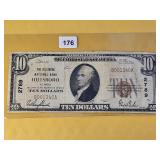 Series 1929 Ten Dollar National Currency Note