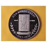 1-Troy Ounce .999 Fine Silver Proof Art Round