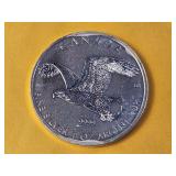 GEM BU 2014 Canadian Silver Five Dollars
