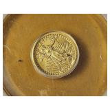 GOLD! Saint Gaudens 24 Karat Gold Replica