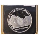 1-Troy Ounce .999 Fine Silver Proof Art Round