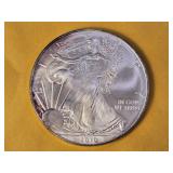 GEM BU 2010 American Silver Eagle