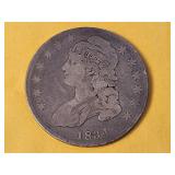 1834 Capped Bust Silver Half Dollar