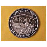 1-Troy Ounce .999 Fine Silver Proof Art Round