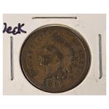 VARIETY! 1897 1 in Neck Indian Head Cent