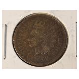 Semi-Key Date 1869 Indian Head Cent