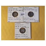 MEDEIVAL! Three Silver Solidus Coins