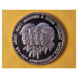 1-Troy Ounce .999 Fine Silver Proof Art Round
