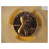 SUPERB! PCGS 1972-S Memorial Cent in PR69CAM