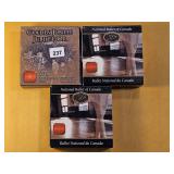 Three Royal Canadian Mint Proof Silver Dollars