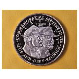 1-Troy Ounce .999 Fine Silver Proof Art Round