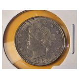 Better Grade 1883 No Cents Liberty V Nickel