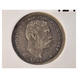 HAWAII! 1883 Hawaii Silver Half Dollar