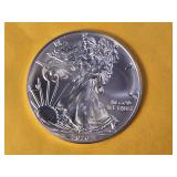 GEM BU 2020 American Silver Eagle