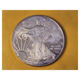 GEM BU 2010 American Silver Eagle