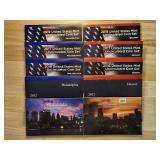 Five US Mint P & D Mint Sets