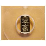 GOLD! ICG  .999 Fine Gold Bar in Gem BU