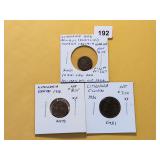 Three Lithuania Coins