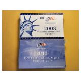 Two US Mint Proof Sets