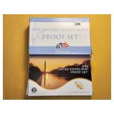 Two US Mint Proof Sets