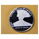 One Troy Ounce .999 Fine Silver Proof Art Round